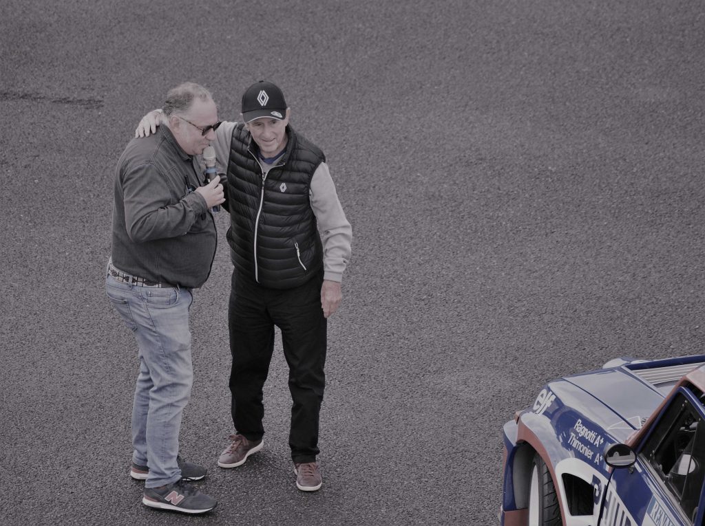 50 ans de la R5 Losange Passion International Jean Ragnotti Julien Saunier autodrome Linas-Montlhéry Delalumiereauxyeux