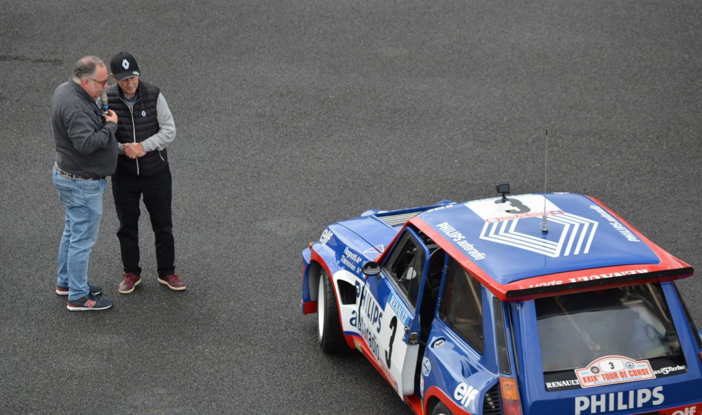 50 ans de la R5 Losange Passion International Jean Ragnotti Julien Saunier autodrome Linas-Montlhéry Delalumiereauxyeux