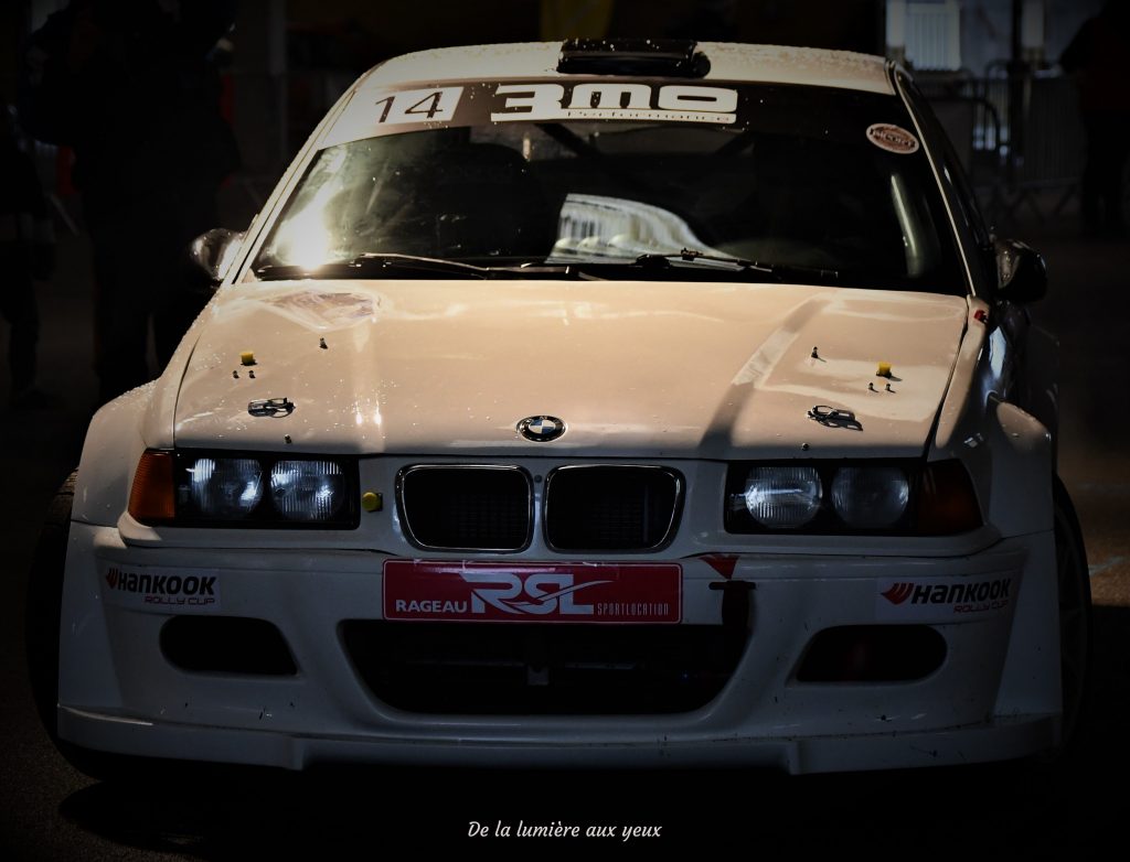 Rallye de la Vienne 2023 photographe De la lumière aux yeux BMW 318 COMPACT Geoffrey CHABRIER/Julien DEFOY