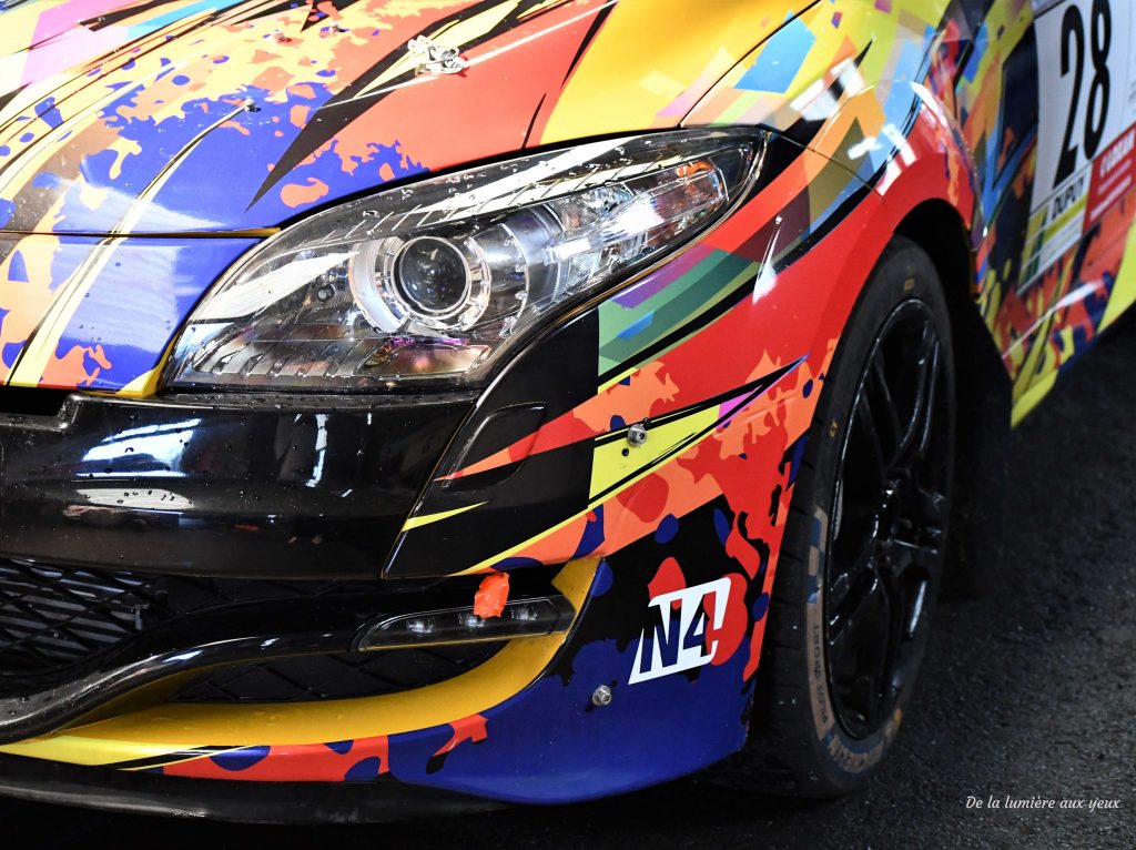 Rallye de la Vienne 2023 photographe De la lumière aux yeux RENAULT Mégane 3 RS N4 Richard AUGER/Gabriel AUGER