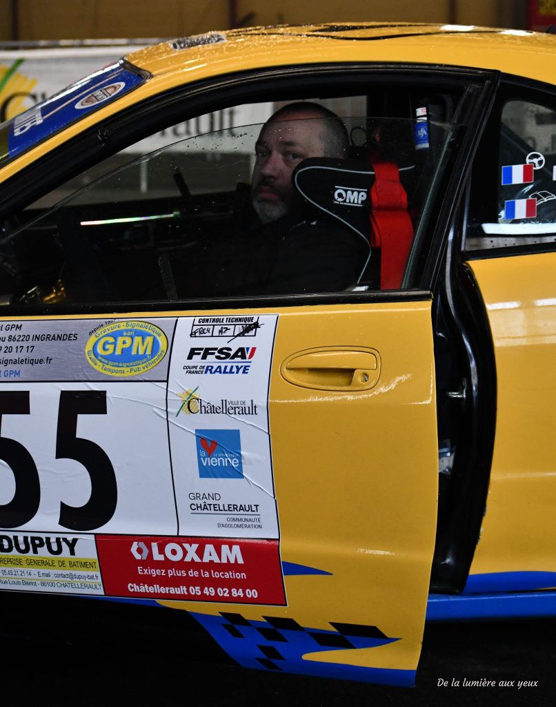 Rallye de la Vienne 2023 photographe De la lumière aux yeux HONDA INTEGRA TYPE R Sébastien PAILLE/Mickael GEMON