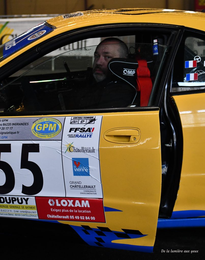 Rallye de la Vienne 2023 photographe De la lumière aux yeux HONDA INTEGRA TYPE R Sébastien PAILLE/Mickael GEMON