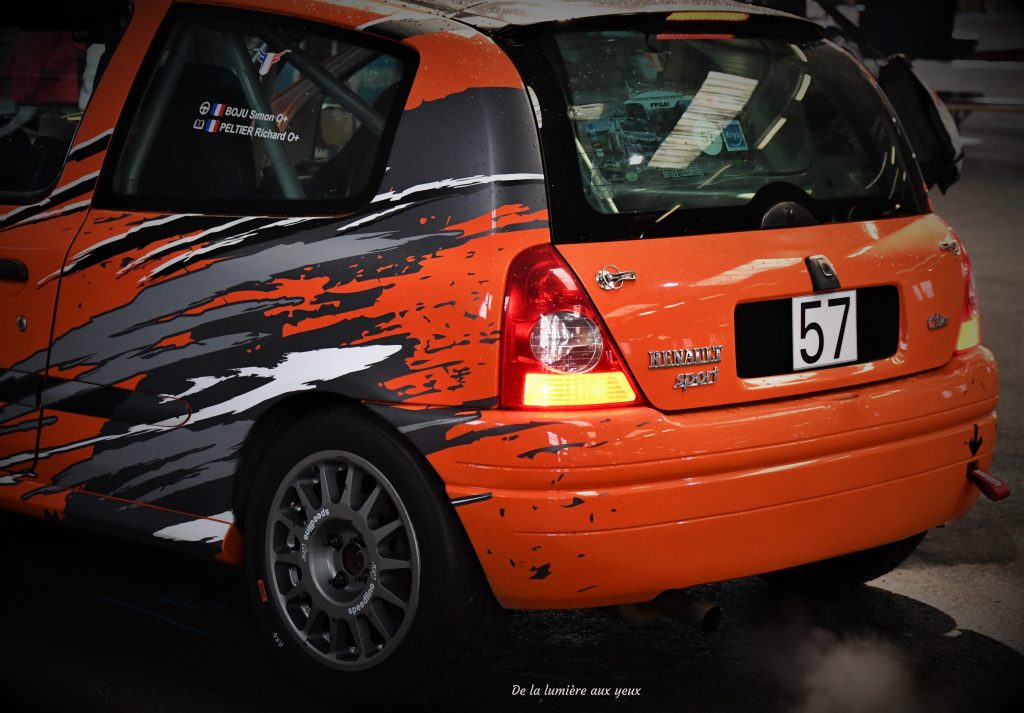 Rallye de la Vienne 2023 photographe De la lumière aux yeux RENAULT Clio RS N3 Simon BOJU/Richard PELTIER