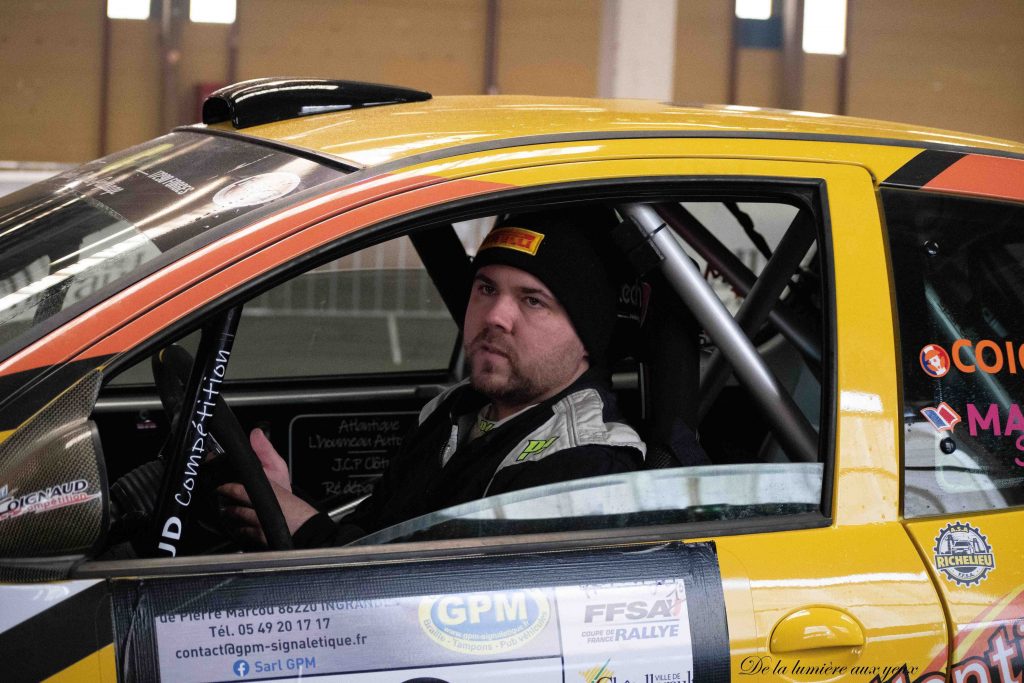 Rallye de la Vienne 2023 photographe De la lumière aux yeux PEUGEOT 206 RC N3 Emmanuel COIGNAUD/Stéphanie MARTIN