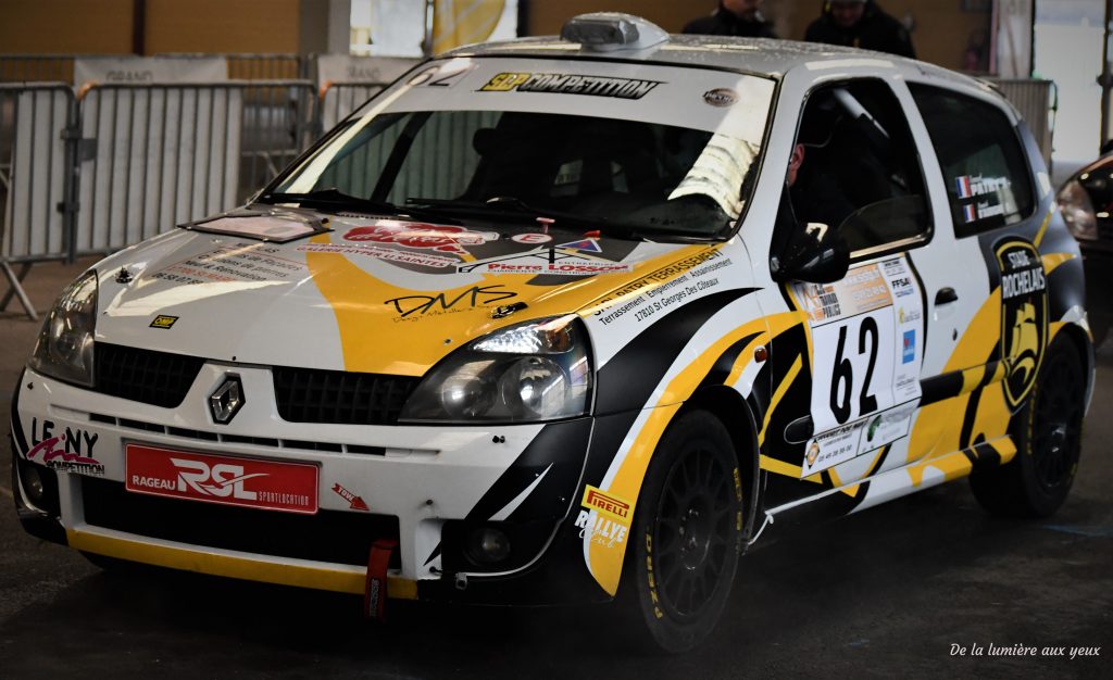 Rallye de la Vienne 2023 photographe De la lumière aux yeux RENAULT Clio RS N3 Samuel PATRY/Yannick D'AUBIGNE