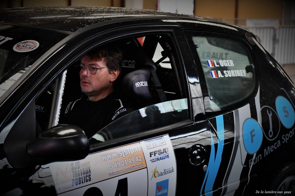 Rallye de la Vienne 2023 photographe De la lumière aux yeux PEUGEOT 206 N2 SERIE Ludovic OGER/Alexandra SURIREY