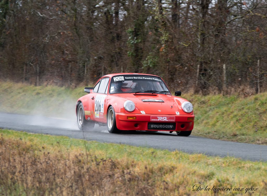 Rallye de la Vienne 2023 photographe De la lumière aux yeux PORSCHE 911 SC Philippe BAUDIBIERE/Maxime VILMOT