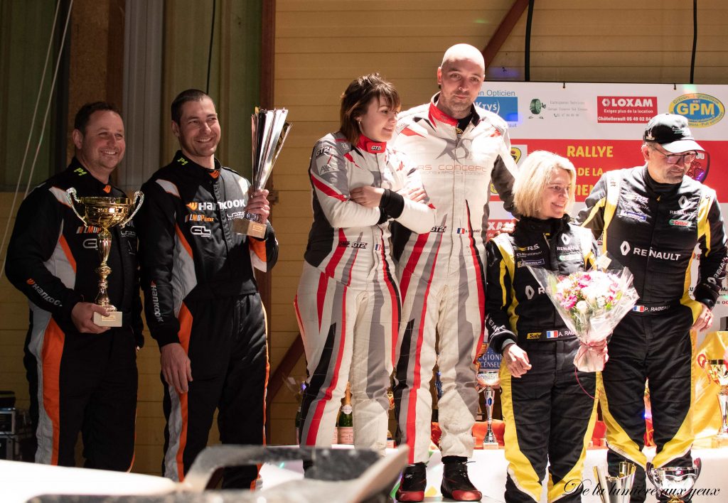 Rallye de la Vienne 2023 photographe De la lumière aux yeux Le podium!