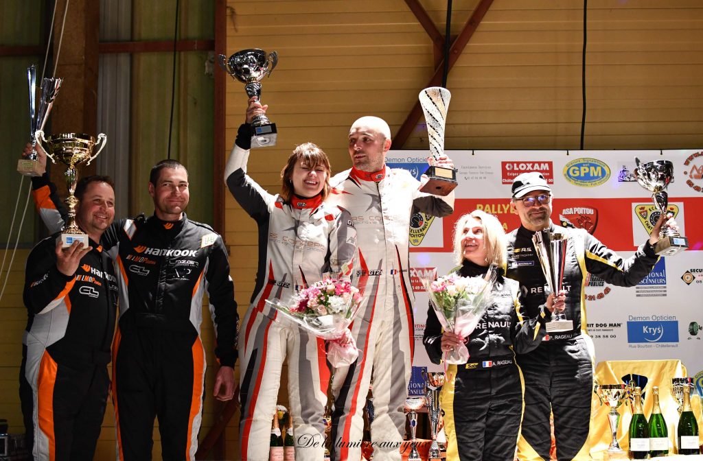 Rallye de la Vienne 2023 photographe De la lumière aux yeux Le podium!