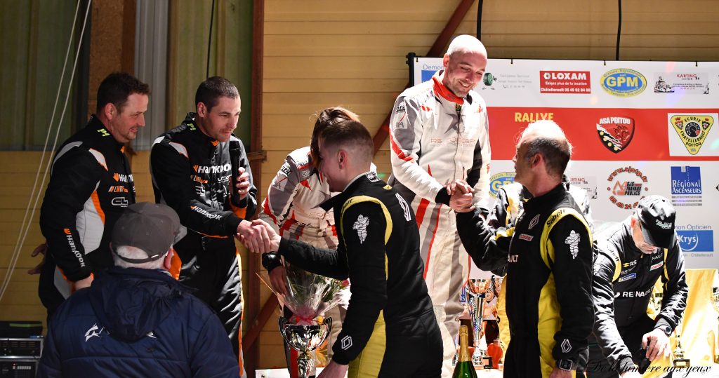 Rallye de la Vienne 2023 photographe De la lumière aux yeux Le podium!