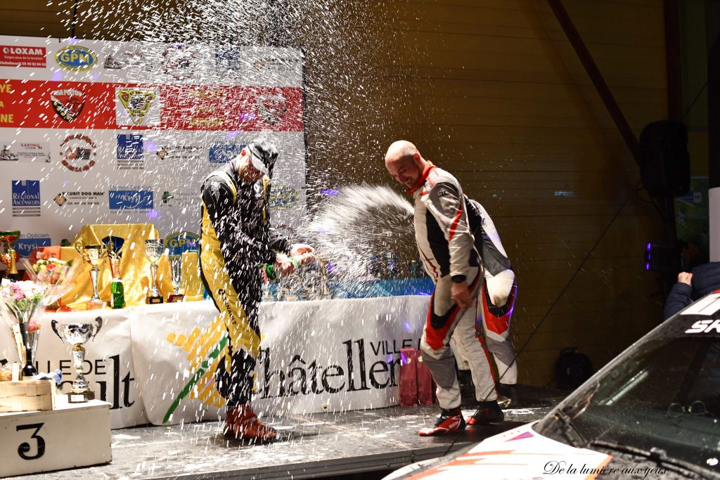 Rallye de la Vienne 2023 photographe De la lumière aux yeux Le podium!