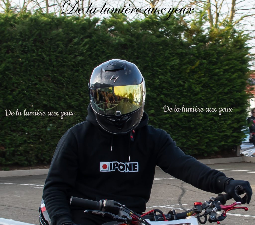 Shooting Romain JEANDROT stunter professionnel Motoshopping Coignières photographe De la lumière aux yeux