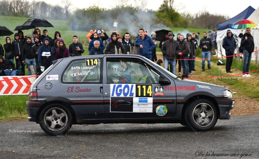 Rallye Rhône-Charbonnières 2023 photographe De la lumière aux yeux