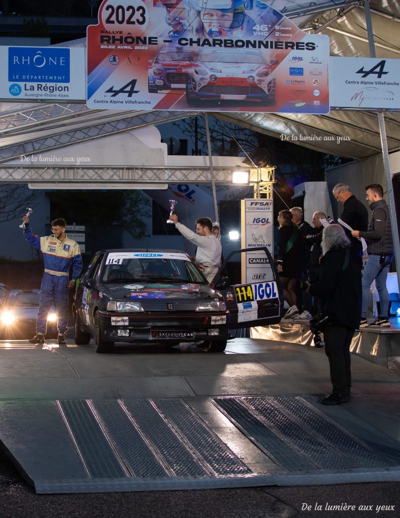 Rallye Rhône-Charbonnières 2023 photographe De la lumière aux yeux