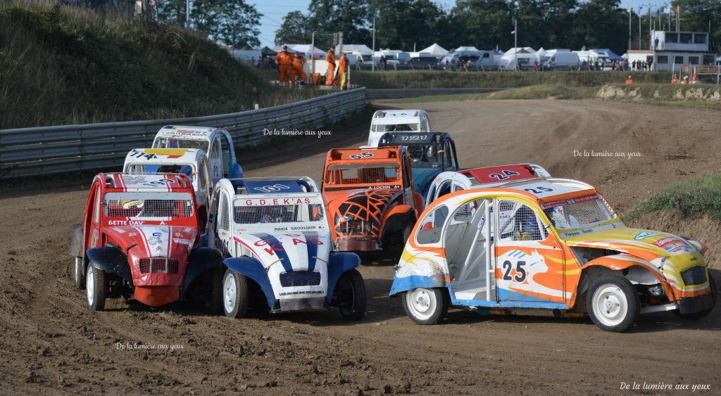 Fol'Car et 2 cv cross circuit Orléans Sougy 2 et 3 septembre 2023 photographe De la lumière aux yeux