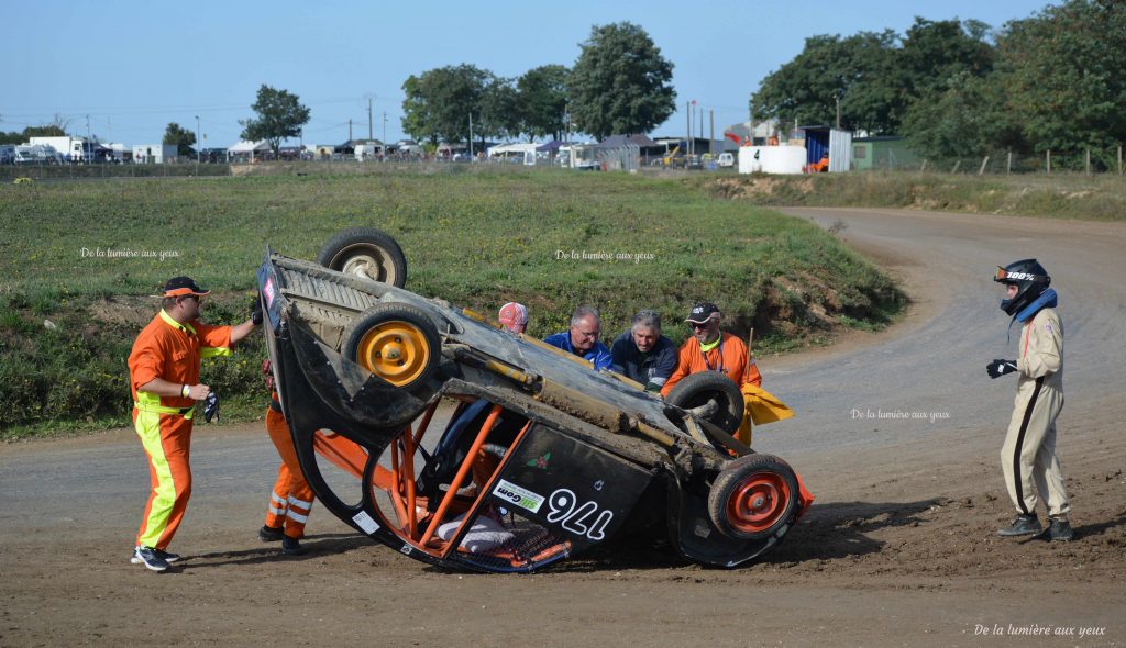 Fol'Car et 2 cv cross circuit Orléans Sougy 2 et 3 septembre 2023 photographe De la lumière aux yeux