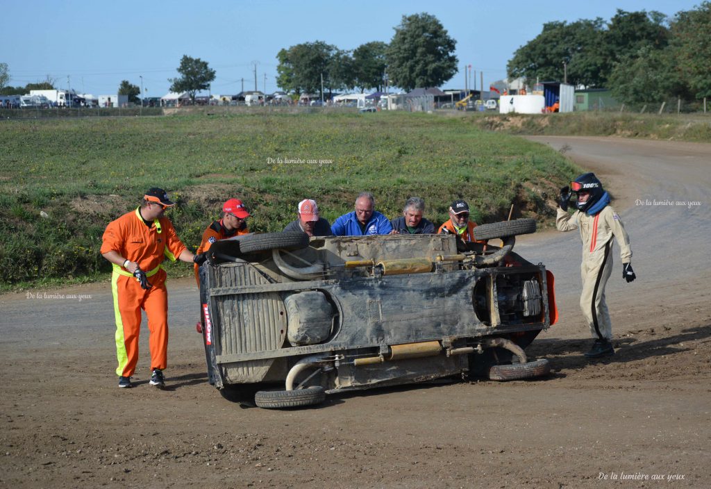 Fol'Car et 2 cv cross circuit Orléans Sougy 2 et 3 septembre 2023 photographe De la lumière aux yeux