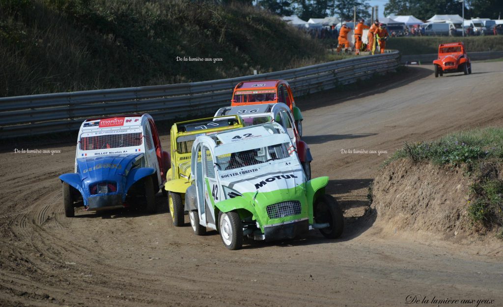 Fol'Car et 2 cv cross circuit Orléans Sougy 2 et 3 septembre 2023 photographe De la lumière aux yeux