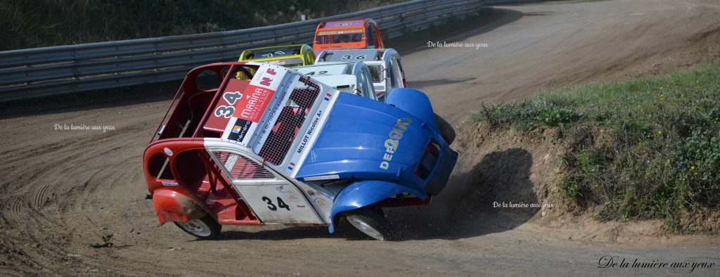 Fol'Car et 2 cv cross circuit Orléans Sougy 2 et 3 septembre 2023 photographe De la lumière aux yeux