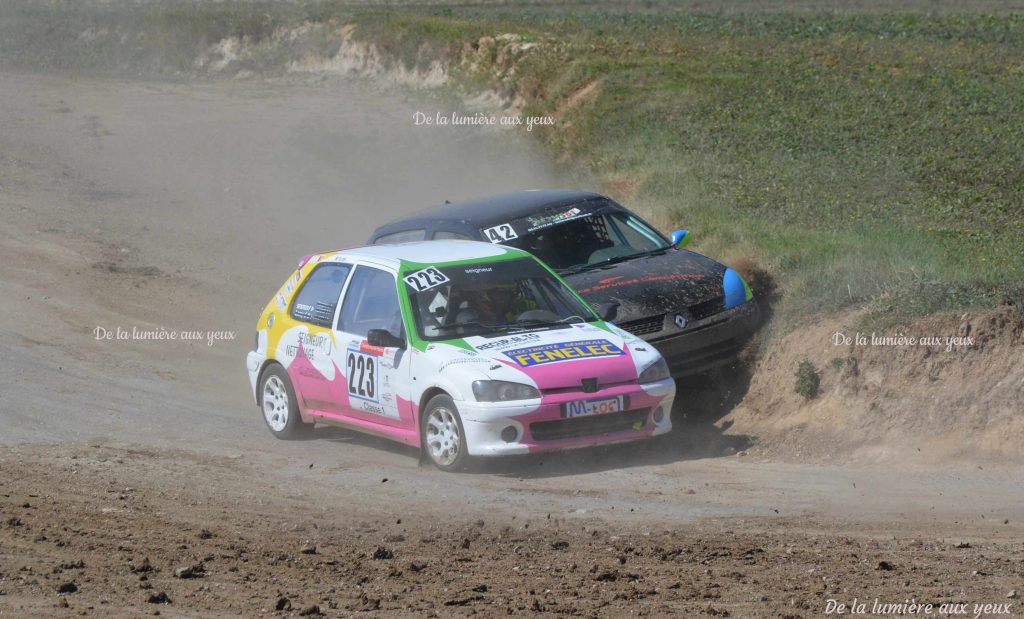 Fol'Car et 2 cv cross circuit Orléans Sougy 2 et 3 septembre 2023 photographe De la lumière aux yeux