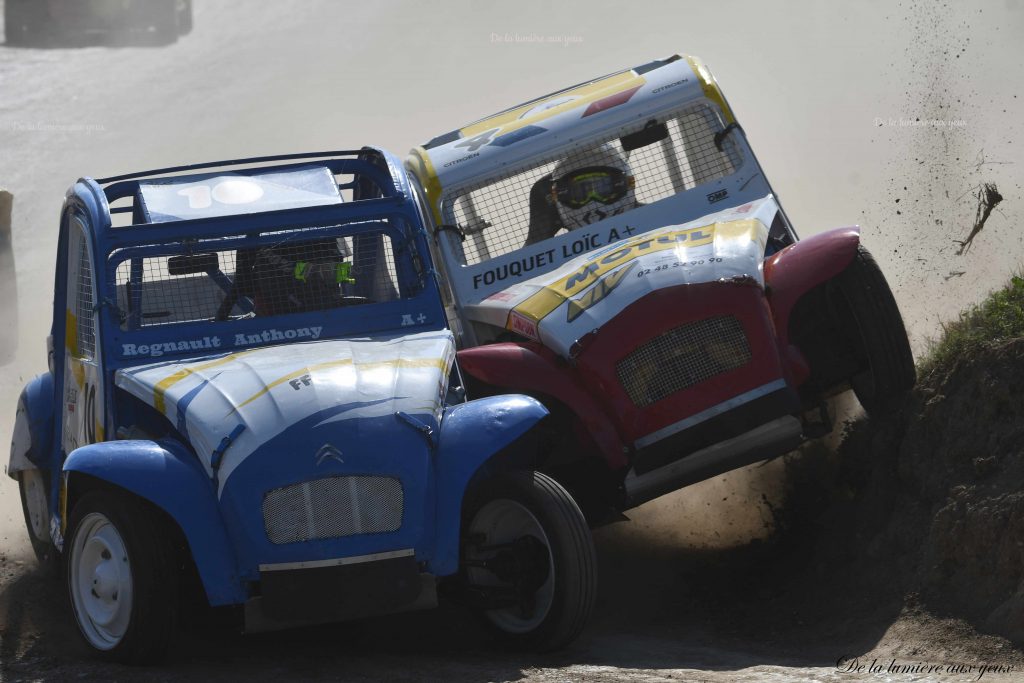 Fol'Car et 2 cv cross circuit Orléans Sougy 2 et 3 septembre 2023 photographe De la lumière aux yeux