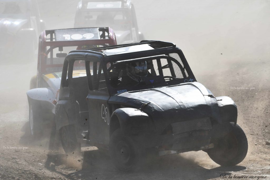 Fol'Car et 2 cv cross circuit Orléans Sougy 2 et 3 septembre 2023 photographe De la lumière aux yeux