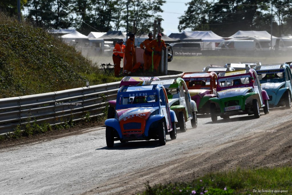 Fol'Car et 2 cv cross circuit Orléans Sougy 2 et 3 septembre 2023 photographe De la lumière aux yeux