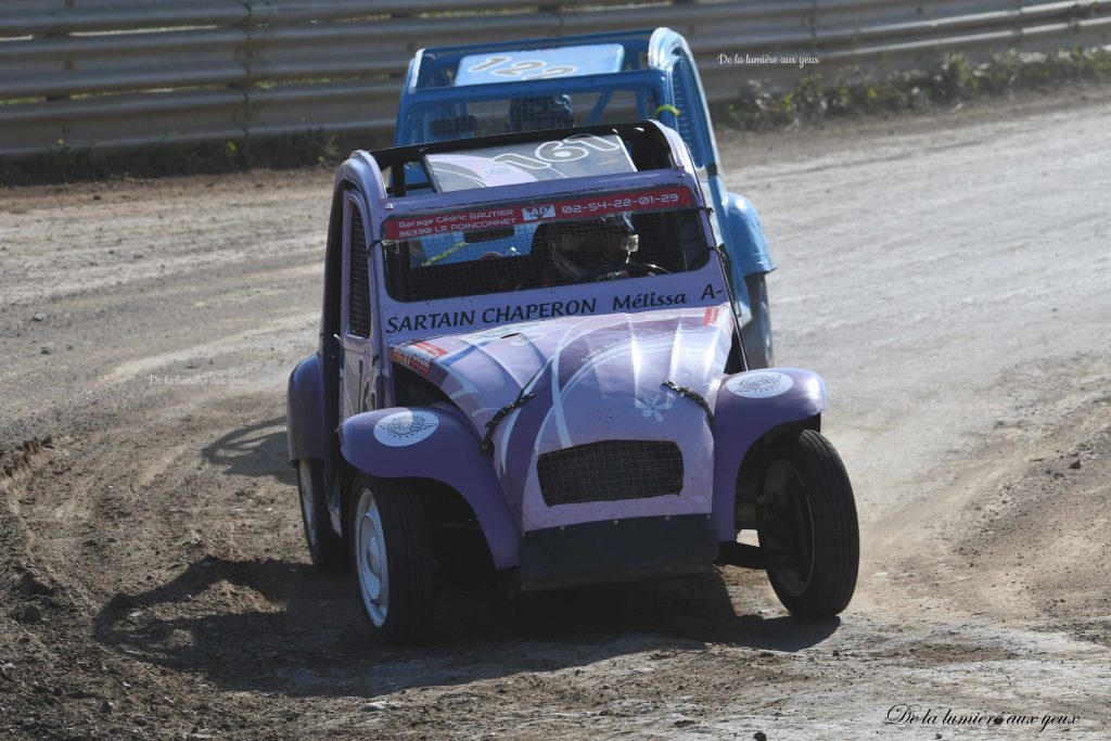 Fol'Car et 2 cv cross circuit Orléans Sougy 2 et 3 septembre 2023 photographe De la lumière aux yeux