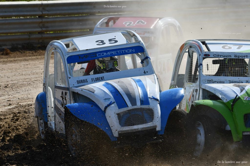 Fol'Car et 2 cv cross circuit Orléans Sougy 2 et 3 septembre 2023 photographe De la lumière aux yeux