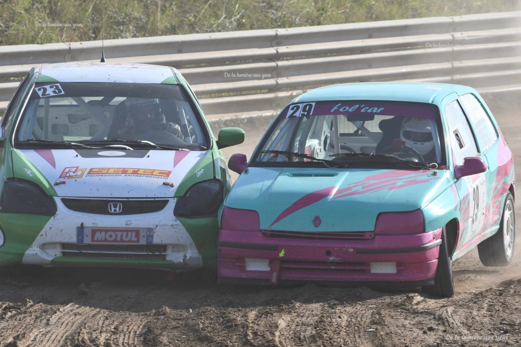 Fol'Car et 2 cv cross circuit Orléans Sougy 2 et 3 septembre 2023 photographe De la lumière aux yeux