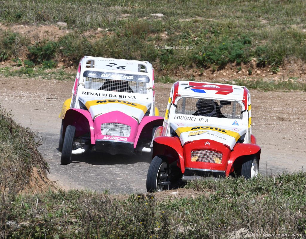 Fol'Car et 2 cv cross circuit Orléans Sougy 2 et 3 septembre 2023 photographe De la lumière aux yeux