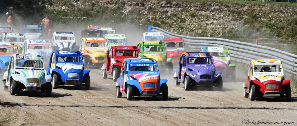 Fol'Car et 2 cv cross circuit Orléans Sougy 2 et 3 septembre 2023 photographe De la lumière aux yeux