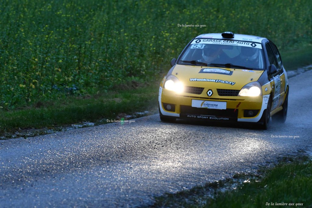 Rallye du Grand Sénonais 2023 photographe De la lumière aux yeux