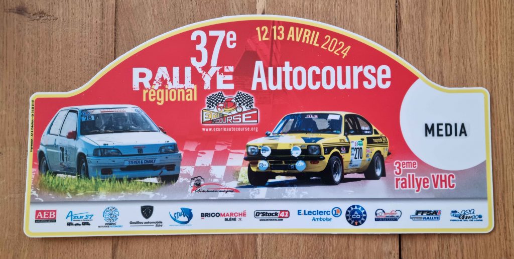 37e Rallye Autocourse de Bléré photographe De la lumière aux yeux