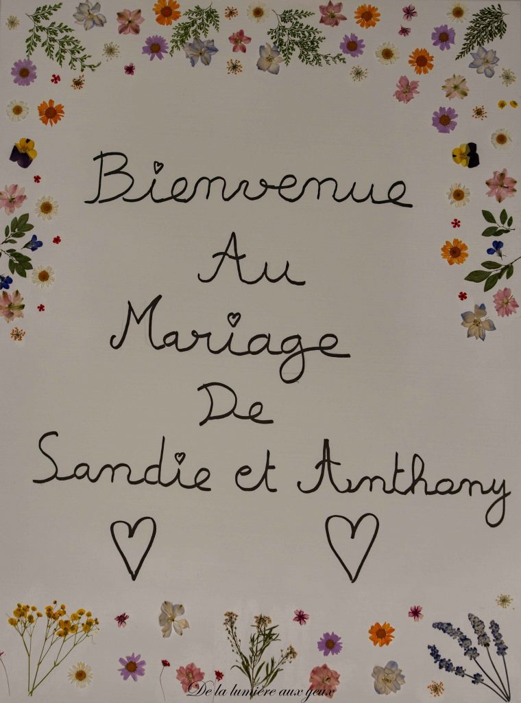 Mariage de Sandie et Anthony le 6 juin 2026 photographe De la lumière aux yeux