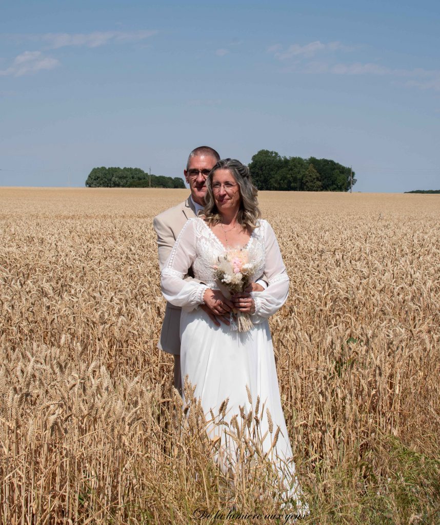 Mariage de Stéphanie et Olivier 27 juin 2026 photographe De la lumière aux yeux